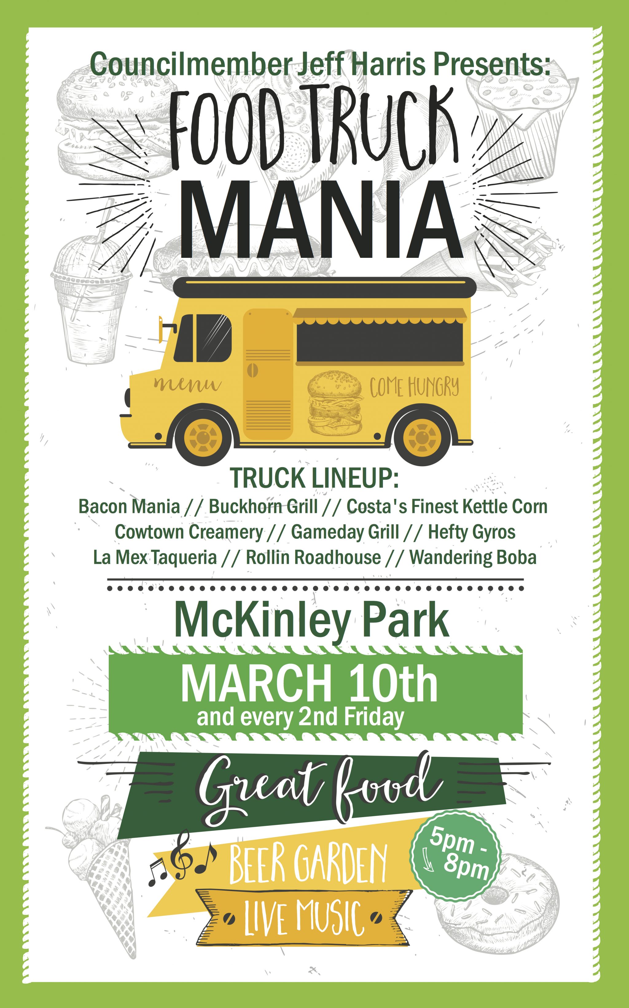 McKinley Park Food Truck Mania March 2017
